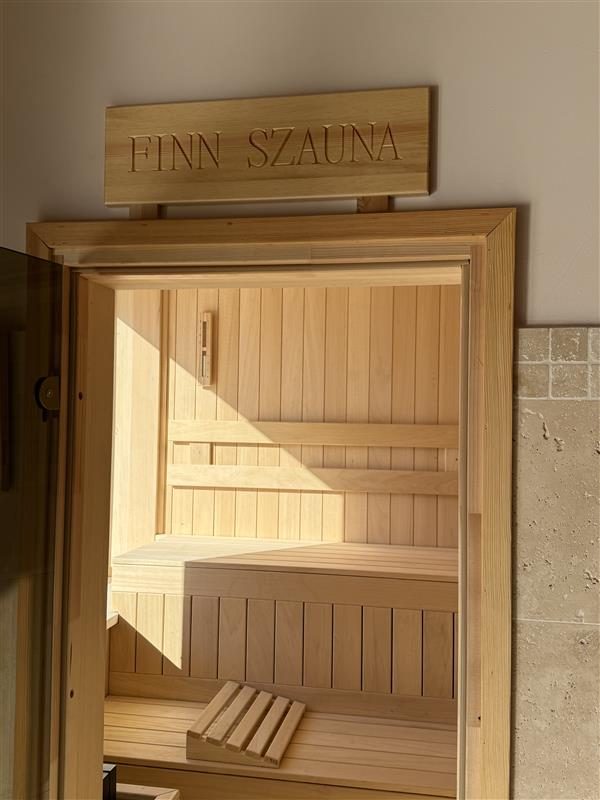 Finn szauna a wellness részlegen – Fehér Sas Panzió